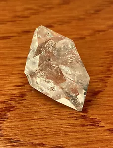 Genuine Herkimer Diamond DT Quartz Crystal New York Pendant Size - Picture 1 of 5