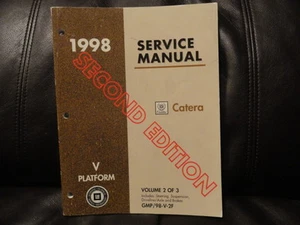 1998 Cadillac Catera Service Shop Manual Vol 2 of 3, Second Edition - Original  - Bild 1 von 1