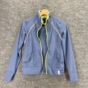 Zella Jacket Girls Purple L Large Zip Up Long Sleeve - Picture 1 of 9