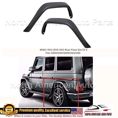 Juego de 2 embellecedores traseros G63 para G-Wagon G500 G550 G65 nuevo par Foto 1 de 4