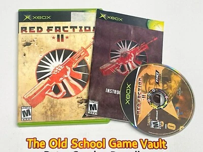 Red Faction II 2 Xbox Original Complete Tested Working CIB - Image 1 of 3