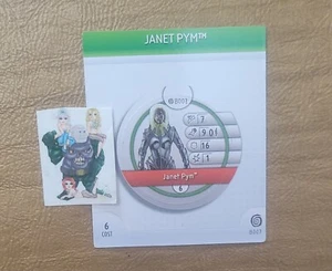 =HeroClix Marvel MUTATIONS AND MONSTERS Janet Pym B007 Bystander Token = - Picture 1 of 1