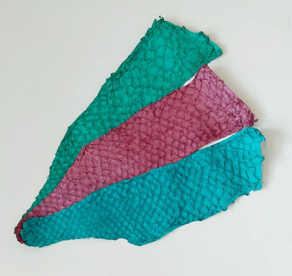 Fornecimento para artesanato de couro genuíno de pele de peixe carpa - Imagem 1 de 1