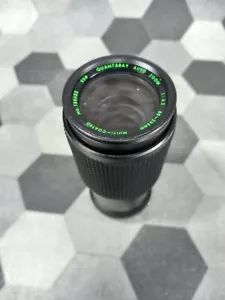Quantary auto zoom f4.5 80-205mm multi-coated Konica Telephoto Lens - Picture 1 of 8
