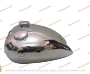 Puch 250 Tf 1952 250CC Chrome Painted Fuel Petrol Tank - Foto 1 di 7
