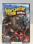 Roller Coaster Tycoon World (PC)  DVD-Rom Computer Game Atari - New SEALED