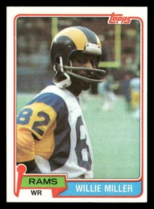 1981 Topps #24 Willie Miller - Picture 1 of 2