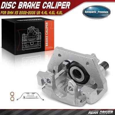 Pinza de freno trasera del lado del conductor con soporte para BMW X5 2002-2006 4,4 L 4,6 L 4,8 L Foto 1 de 4