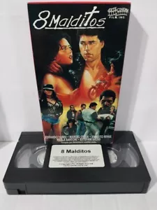 8 Malditos Eduardo Yanez, Manuel Ojeda, Ernesto Rivas (VHS Spanish) - Imagen 1 de 5