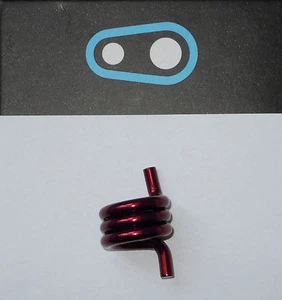 Crank Brothers - Original spring/coil x Egg Beater/Candy/Mallet RED - NEW - Picture 1 of 1