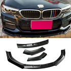 For Bmw Car Front Bumper Lip Spoiler Splitter Body Kit Carbon Fiber Universal