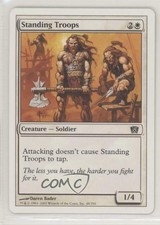 2003 Magic: The Gathering - Core Set: 8th Edition Standing Troops #48 0d2