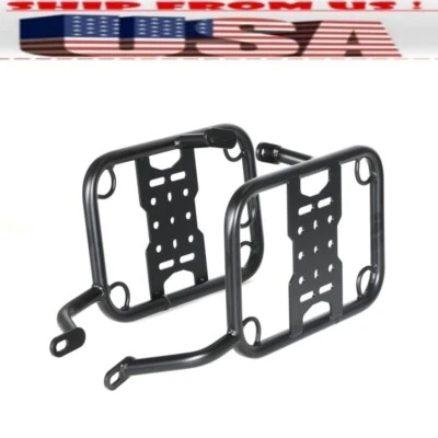 US! Side Saddlebag Support Racks Pannier Rack For 1996-2024 SUZUKI DR 650 / S/SE - Image 1 of 4