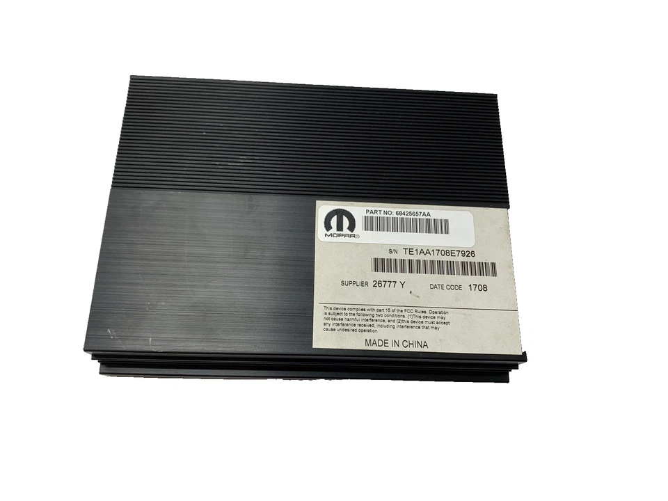 2019 Doge Charger RT Radio Audio Amplifier Part Is Used OEM Foto 1 de 4