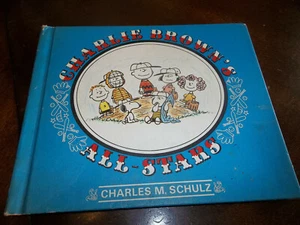 CHARLIE BROWNS ALL-STARS BOOK, FIRST EDITION VINTAGE 1966 - Picture 1 of 9