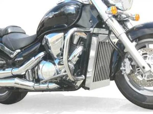 Kühlerabdeckung Spaan Chrom für Suzuki Intruder C1800 2012-2014 - Bild 1 von 1