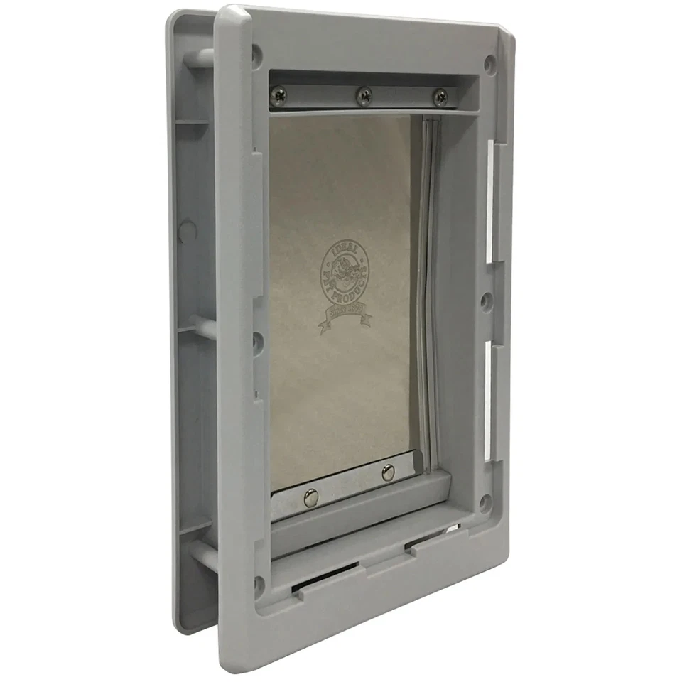 Ideal Pet Products Designer Series Plastic Pet Door Grey---ALL SIZES - Image 1 of 1