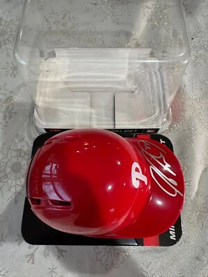Mini casco de bateo firmado por Jayson Werth Rawlings Philadelphia Phillies Foto 1 de 4