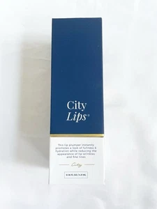 NIB City Beauty City Lips Plumping Clear Lip Gloss 0.16 oz - Picture 1 of 5