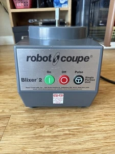 Robot Coupe BLIXER2 Food Processor Base Only - Picture 1 of 6