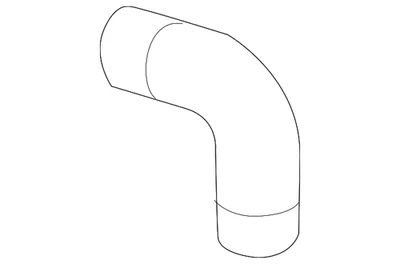 Volkswagen Touareg 2009-2012 genuino - codo 059-121-052-G Foto 1 de 2