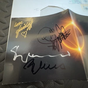 SIGNED with PROOF Voyage Promo Poster ABBA (Agnetha Faltskog Autograph) - Picture 1 of 4