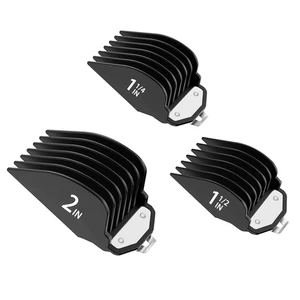 Clipper Guards for Wahl, Hair Clipper Attachments Set 10 12 16 with Metal Clip,  - Picture 1 of 12