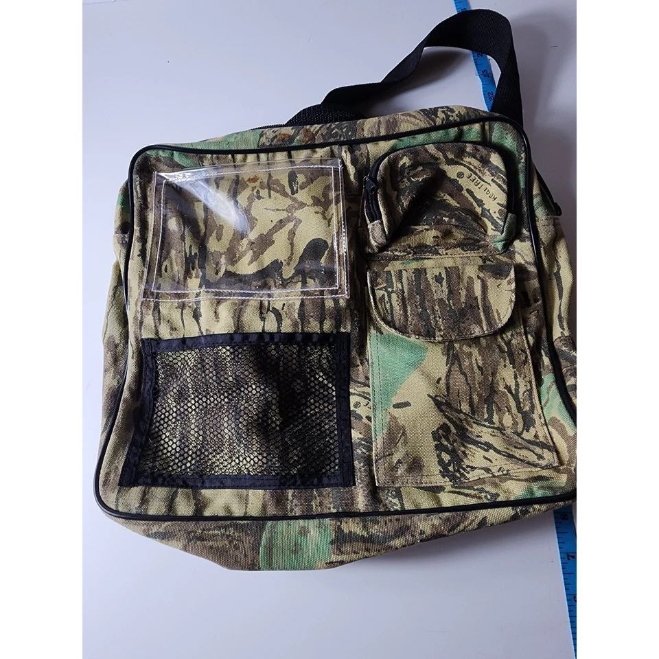 Bolso Bandolera Cuadrado Camuflado Verde REALTREE Foto 1 de 4