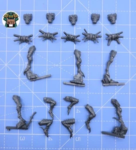 Warhammer 40K Drukhari Dark Eldar Scourges Torsos & Legs X5 Bodies - Picture 1 of 2
