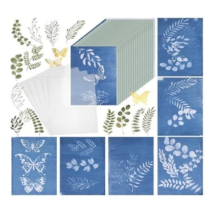 Kit de 100 piezas para imprimir Teal Sun con 10 hojas de plástico transparente y hoja4817 - Imagen 1 de 6