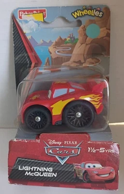 Fisher Price Wheelies Disney Pixar Cars Lightning McQueen Car Little People NEW - Image 1 of 4