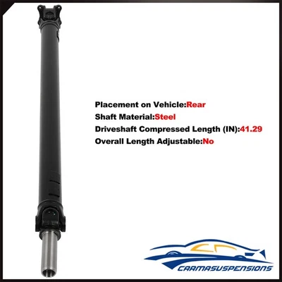 For Mazda Miata 1990-1993 L4 1.6L Rear Driveshaft  Drive shaft 936-250 65-8000 - Image 1 of 4