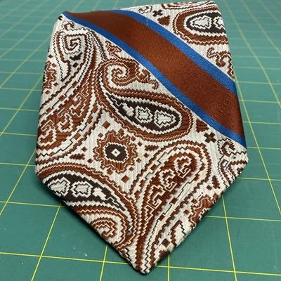 Corbata de Colección Sears Cuello Saludo Estilo Años 70 Rara Dadcore Fiesta Retro  Foto 1 de 4