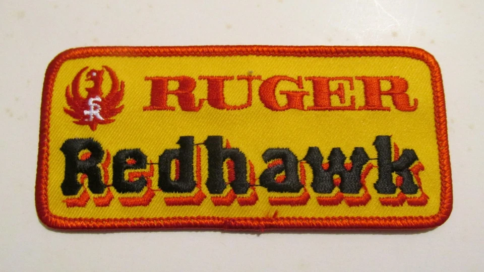 VINTAGE RUGER REDHAWK EMBROIDERED PATCH - Image 1 of 1