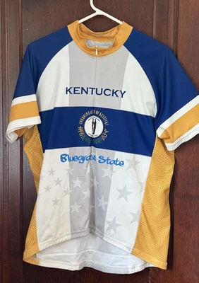 Camiseta de ciclismo para hombre "Kentucky" - XL - Scudopro - 1/2 cremallera Foto 1 de 2