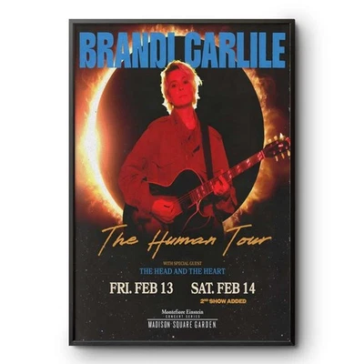 i Carile Live in NYC – February 13-14, 2026 Tour Poster  Portrait Wall Art Print - Image 1 of 4
