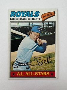 1977 Topps #580 HOFer George Brett Kansas City Royals (centrado; ¡buena tarjeta!) - Imagen 1 de 2
