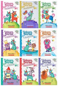 NEW! Unicorn Diaries Series 9 Books Set (Book #1 - #9) by Rebecca Elliott - Picture 1 of 1