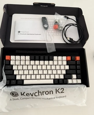 Keychron K2 Mechanical Keyboard Wireless Version 2 Comes With Accessories - Image 1 of 4