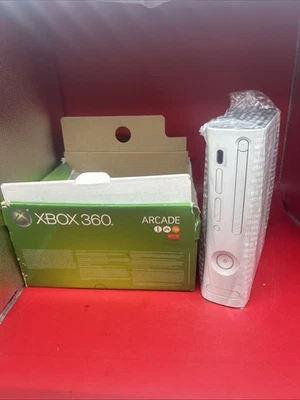 Consola Microsoft Xbox 360 Original Phat Arcade Blanca ¡NUEVA!! Foto 1 de 4