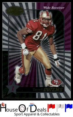 2000 Leaf Certified #80 Terrell Owens San Francisco 49ers Football card - Image 1 of 2