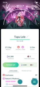 Tapu Lele con fondo! ¡Registrado o no registrado! 30 días de amistad - Imagen 1 de 1