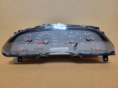 TESTED 2003-2004 Ford Excursion Gas Engine Instrument Cluster Speedometer OEM - Image 1 of 4