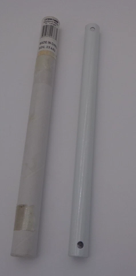 Emerson CFDR1WW Ceiling Fan Downrod 12-Inch Long Appliance White