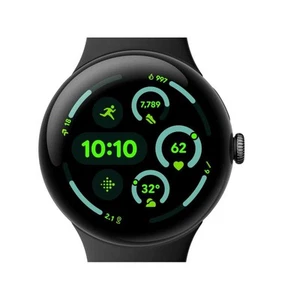 Google Pixel Watch 3 AMOLED 45 mm Digitale Touch screen 4G Nero Wi-Fi GPS (satel - Photo 1 sur 4