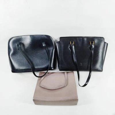 SIN TARIFA Bolso de Mano Louis Vuitton Juego de 3 Negro Epi 5350297 Foto 1 de 4