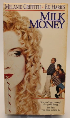 Milk Money VHS 1995 Melanie Griffith Ed Harris Malcolm McDowell Anne Heche PG13 - Image 1 of 3