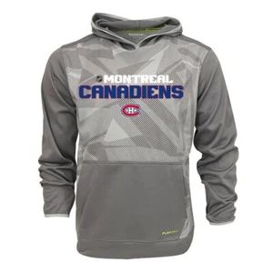 Montreal Canadiens NHL Reebok Men's Center Ice TNT Speedwick Hoodie - Picture 1 of 2