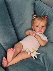Realistic Looking Reborn Baby Dolls Soft Body Lifelike Toddler Doll Toy for Girl - Picture 1 of 5