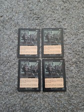 4x Vampire Hounds MTG Exodus 1 NM 2lp 1 pld Magic Regular real pic fast ship